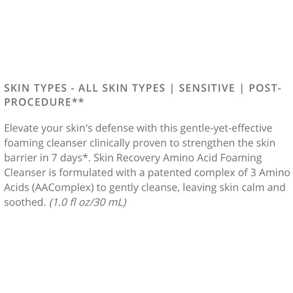 NEW EltaMD Trial Size Skin Recovery Amino Acid Foaming Cleanser - Picture 8 of 17